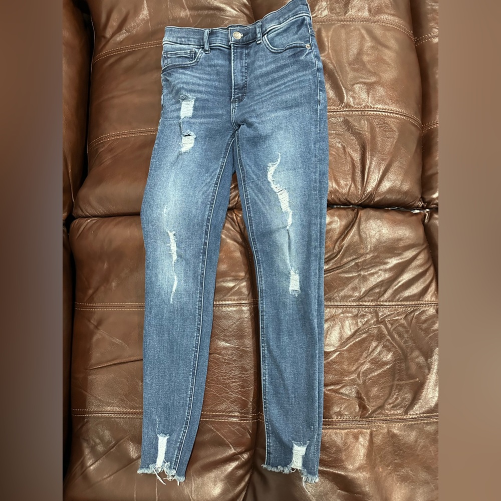 Express Dark Blue Denim Jeans